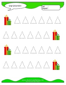 Çizgi Çalışma Sayfaları